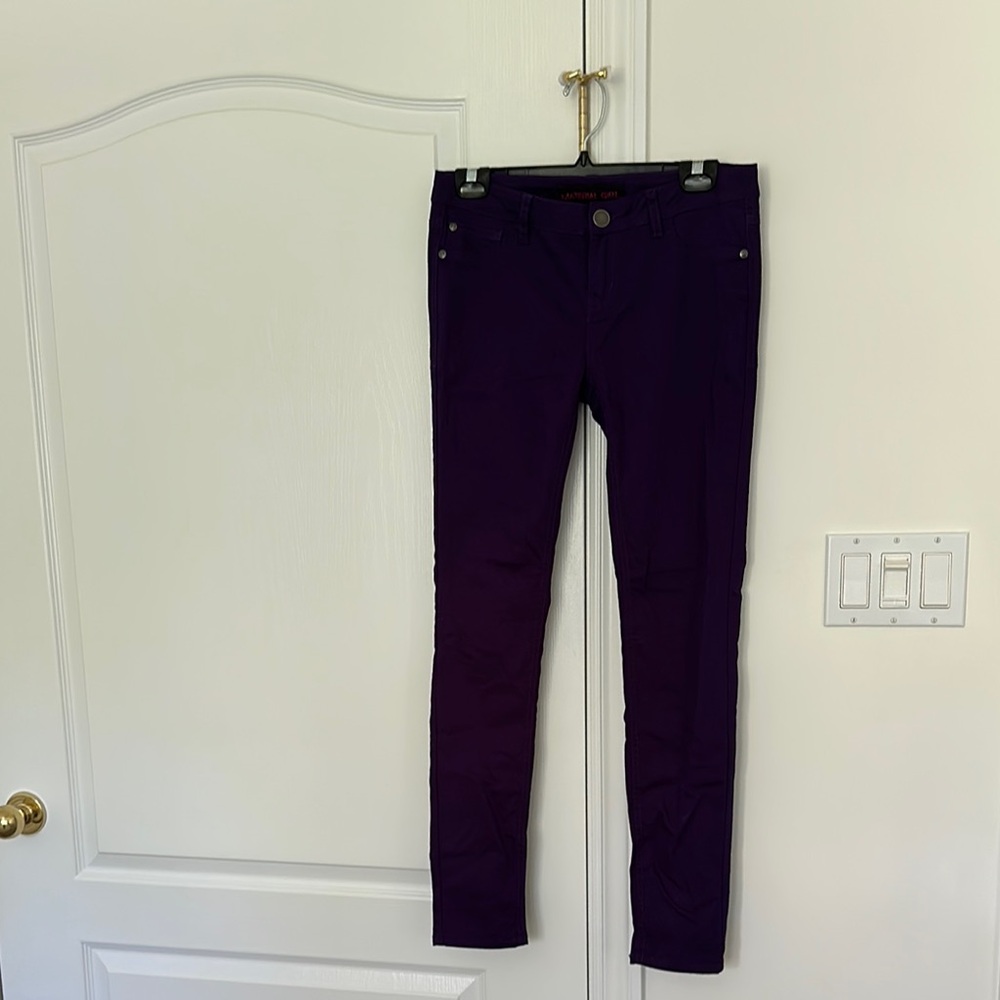 Material Girl Deep Purple Pants